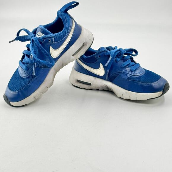 NIKE Air Max Vision PS Kids Size 10.5C Shoes BLUE Low Top Trainer Sneakers EX - Picture 5 of 11